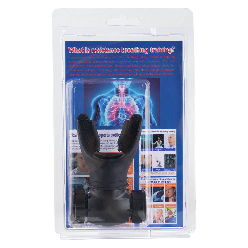 Adjustable Resistance Breathing Trainer for Fitness