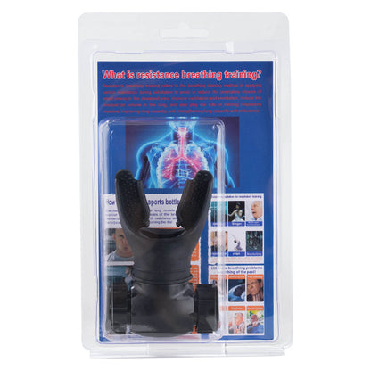 Adjustable Resistance Breathing Trainer for Fitness