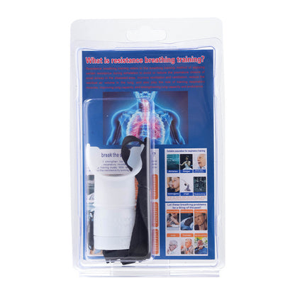 Adjustable Resistance Breathing Trainer for Fitness