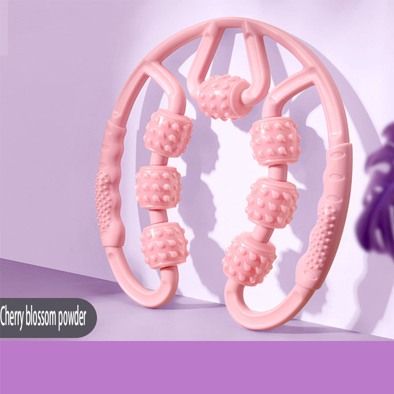 Nine Wheel Leg Massager Roller Fitness Yoga Aid