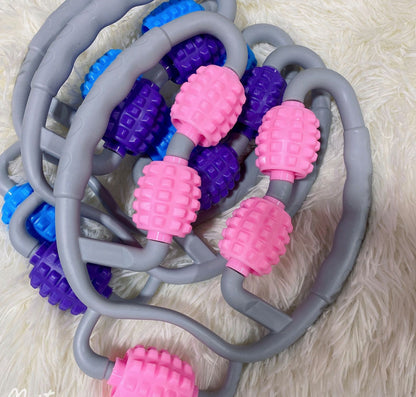 Nine Wheel Leg Massager Roller Fitness Yoga Aid