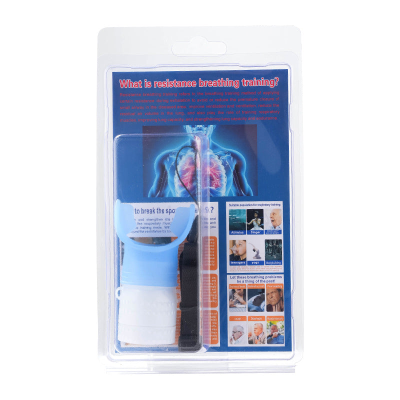 Adjustable Resistance Breathing Trainer for Fitness